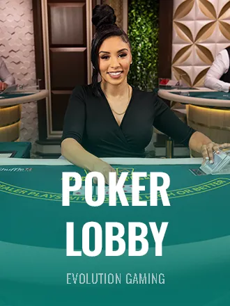 Poker Lobby: Evolution live tables